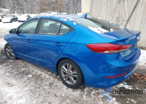 2018 Hyundai Elantra Sel из США, поврежденный, VIN 5NPD84LF5JH308531